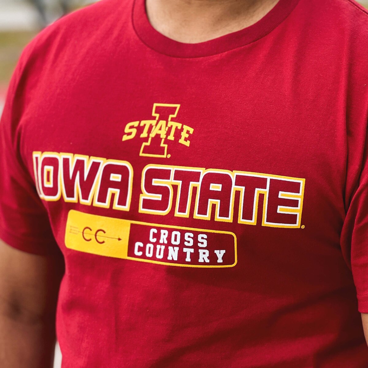 Champion® Iowa State Cross Country Cardinal T-shirt